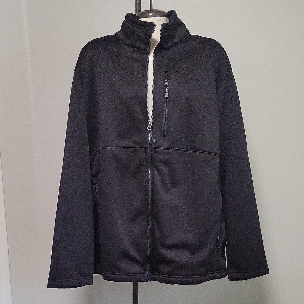 Ozark Trail Men's Softshell Jacket Fleece Lined Windbreaker